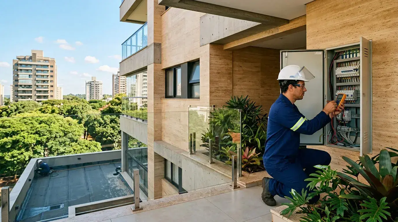 Manutenção predial em Maringá: checklist, periodicidade e custos por item
